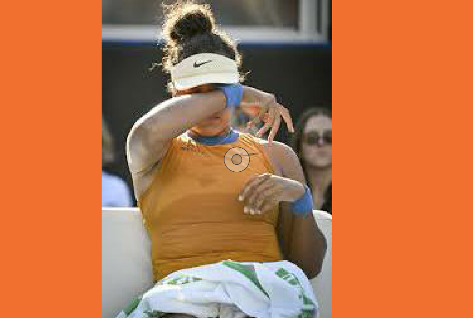 Naomi Osaka perd la finale par abandon